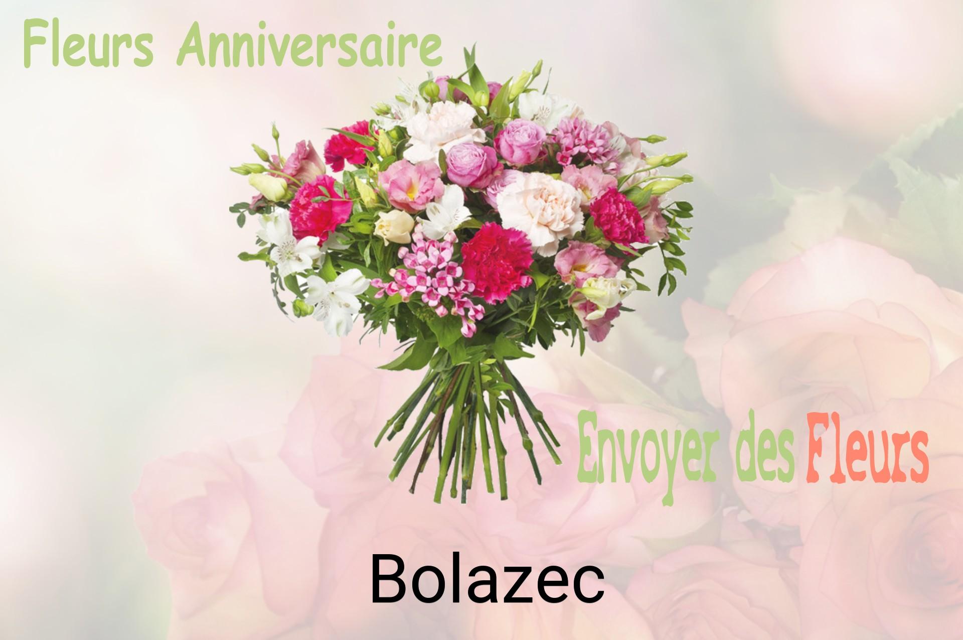 Bouquet de fleurs d’anniversaire livré à Bolazec