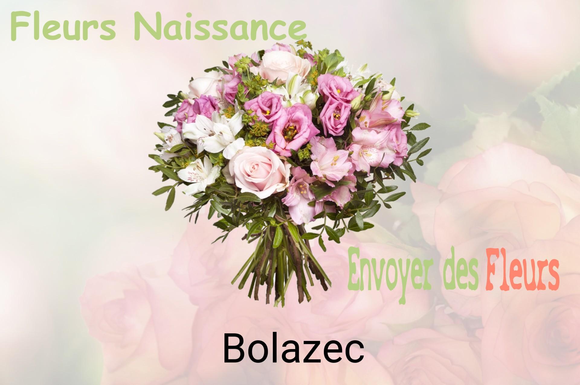 Bouquet de fleurs de naissance livré à Bolazec