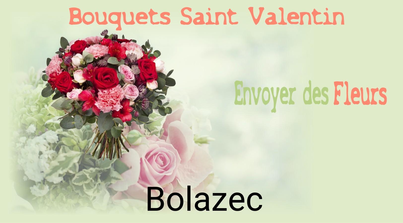 Roses de Saint-Valentin livrées à Bolazec